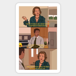 Arrested Development Funny Scene Fan Art Sticker